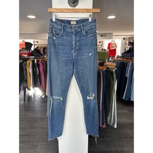Mother Denim The Stunner Chew Jeans Size 26